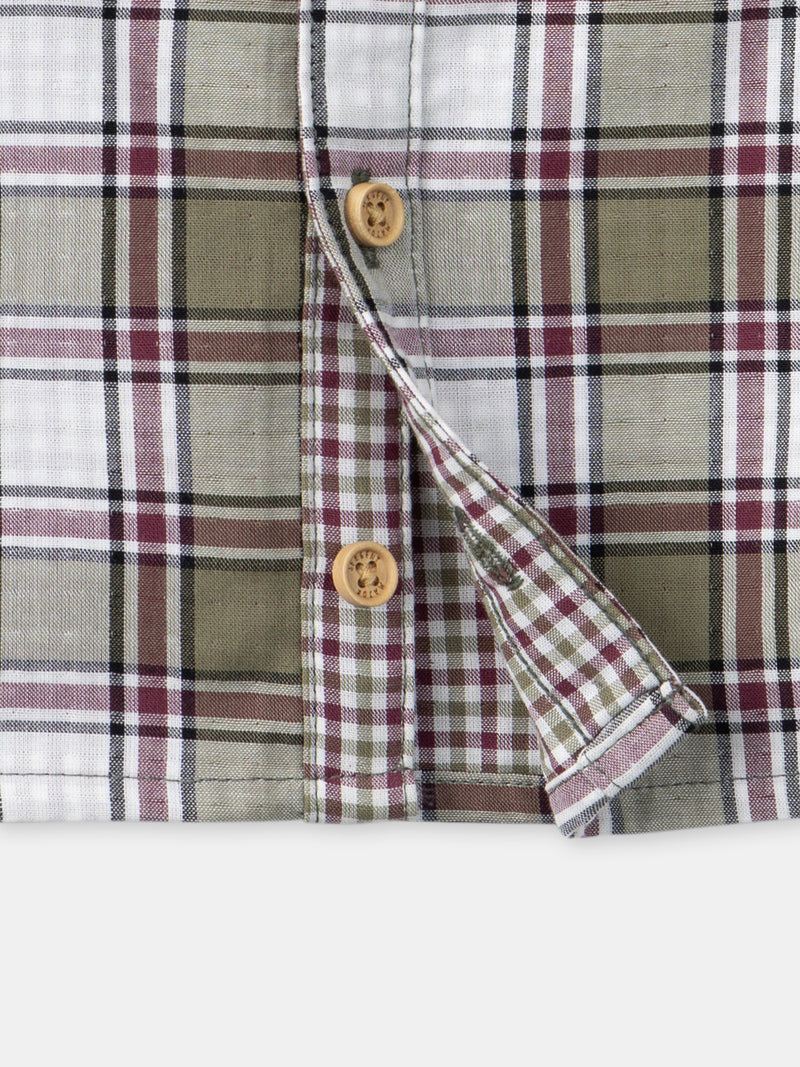 Camicia a quadrati