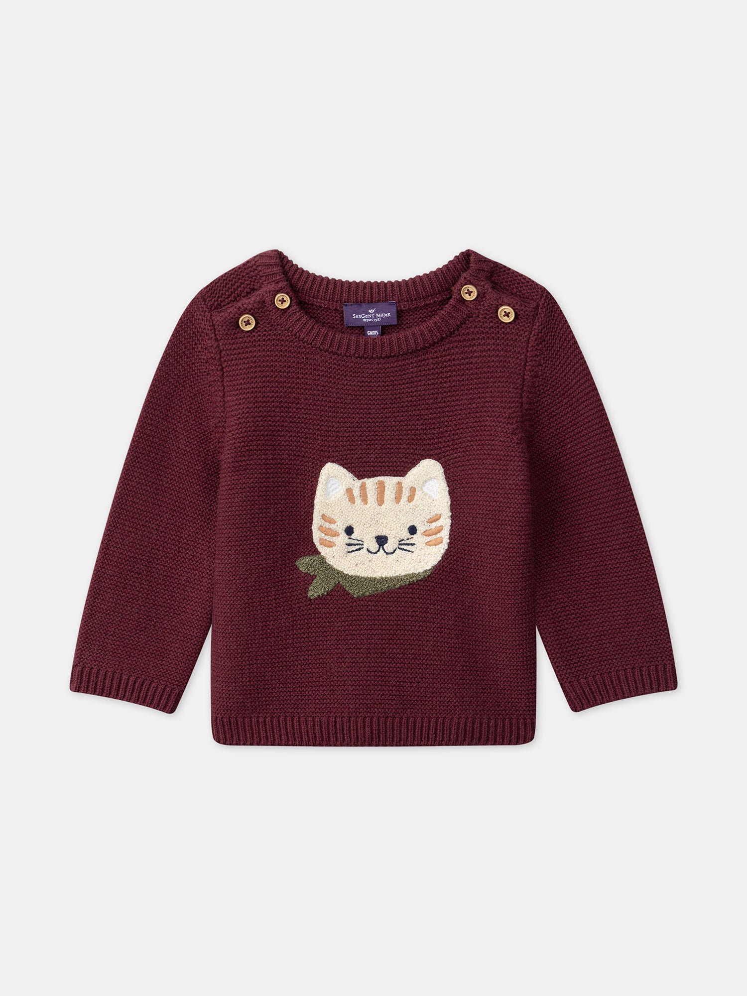 Maglione Patch Gatto
