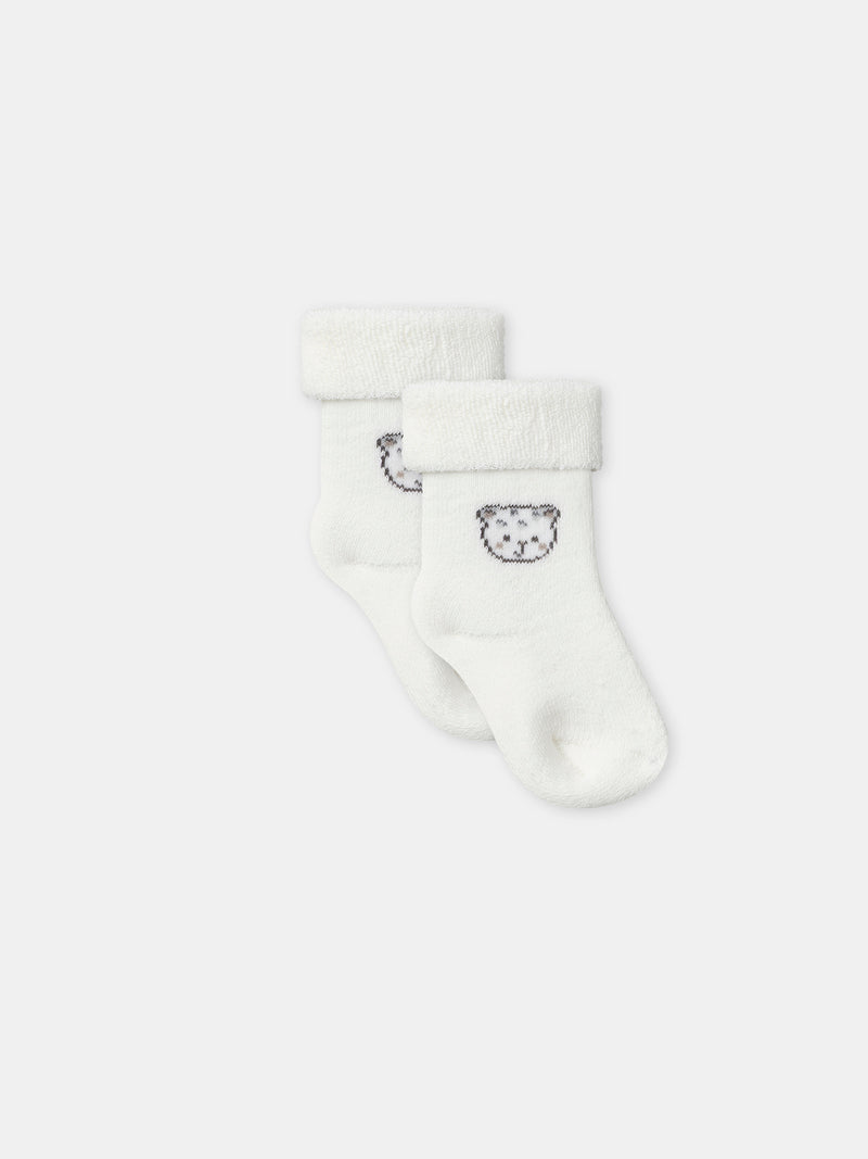 Completo con reggiseno a stampa leopardata + pantaloni + calzini per neonati unisex