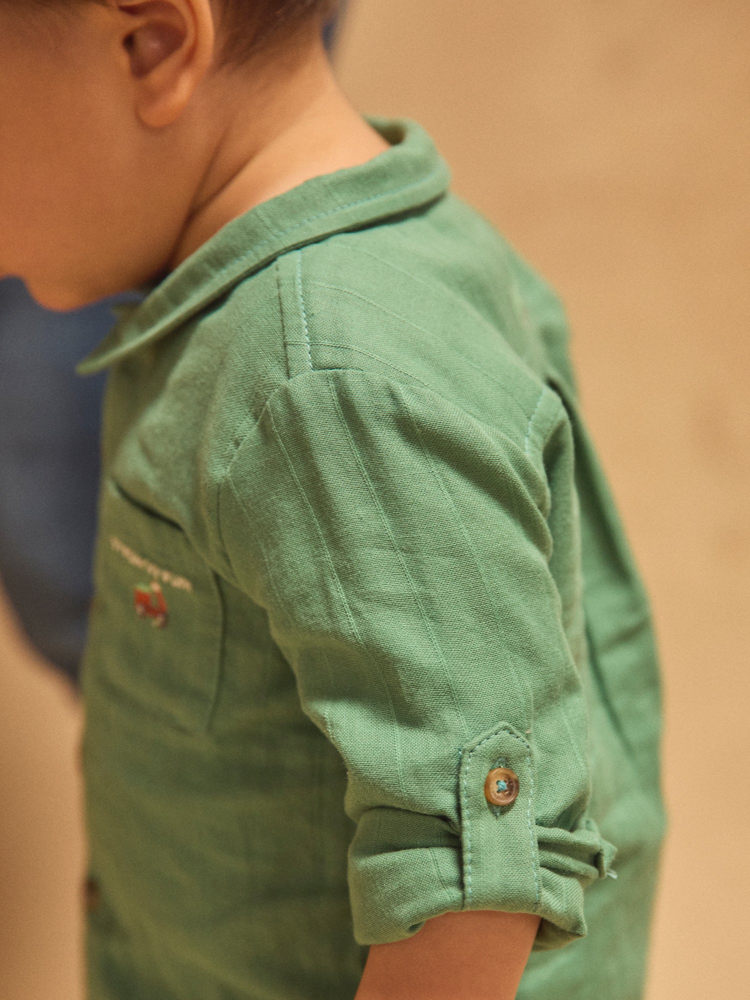 Camicia Verde Abete Bambino