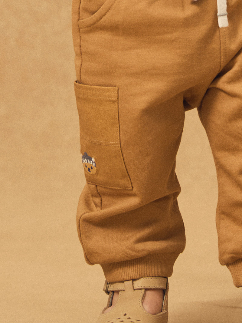 Pantalon marron Bébé Garçon