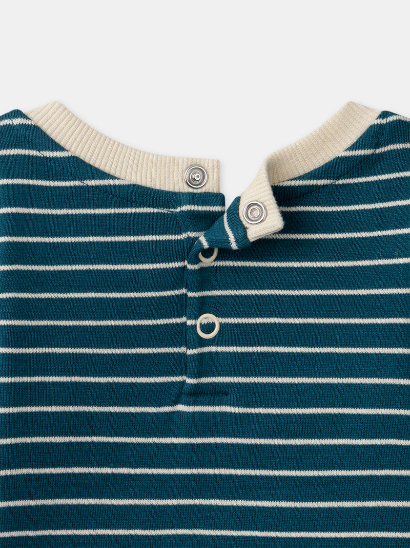 Body a righe blu per bambino