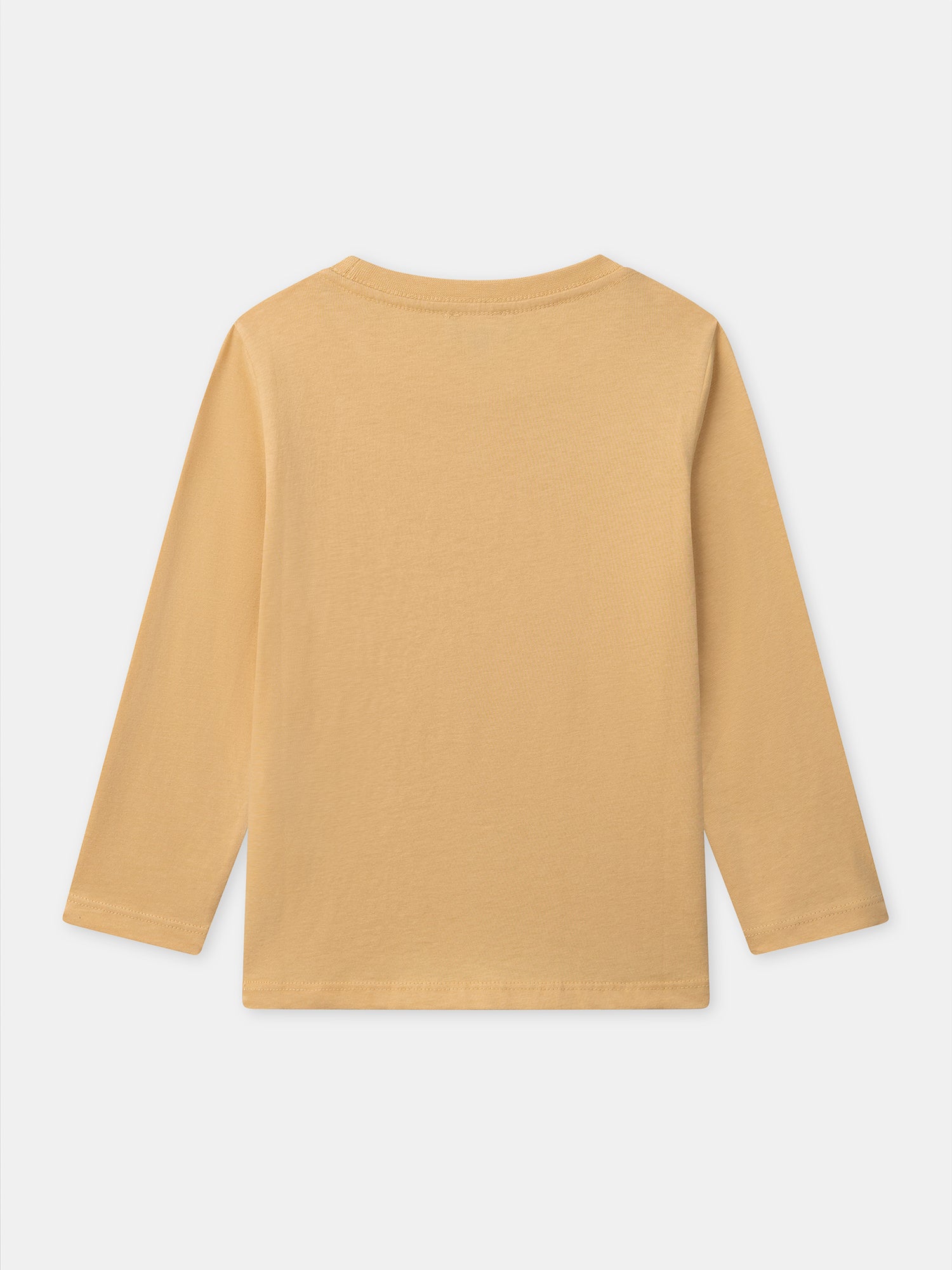 T-shirt gialla a maniche lunghe per ragazzi