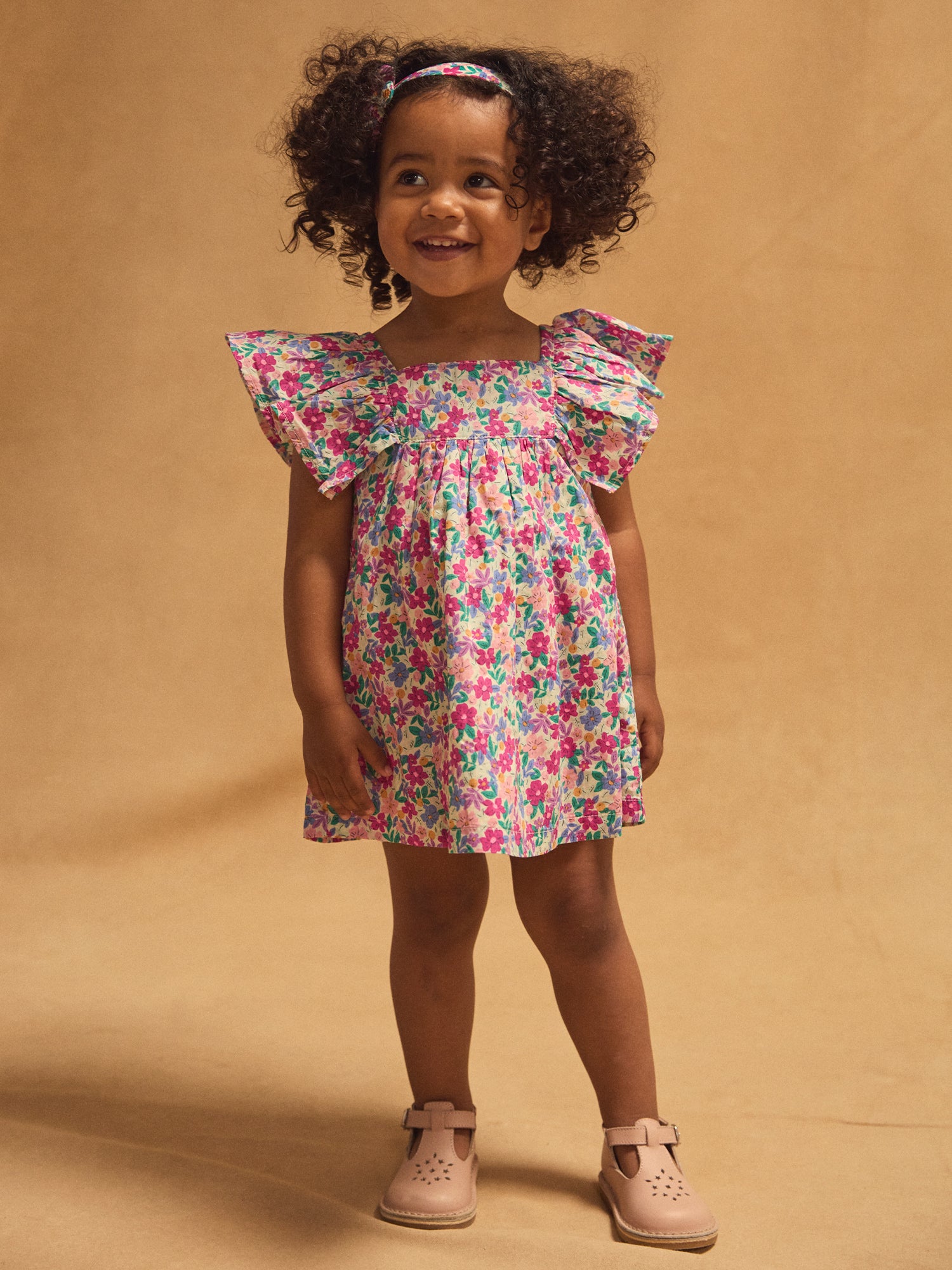 Fascia per Capelli Imprimé Fiori per Bambina