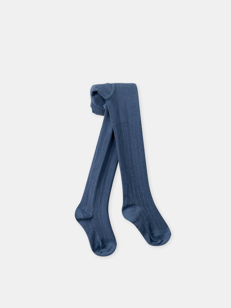 Collant Blu Bambina