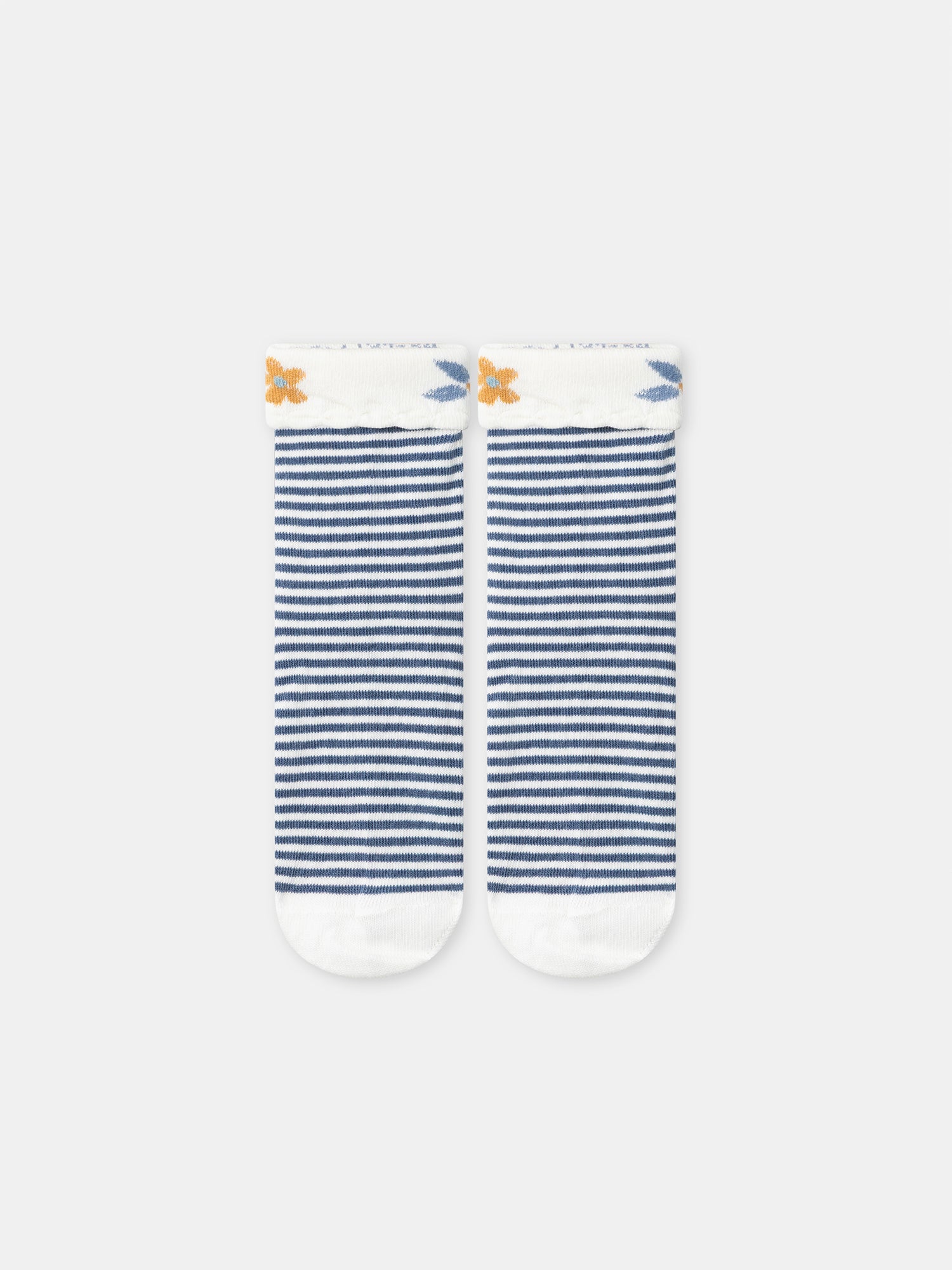 Calzini a righe blu BIMBA