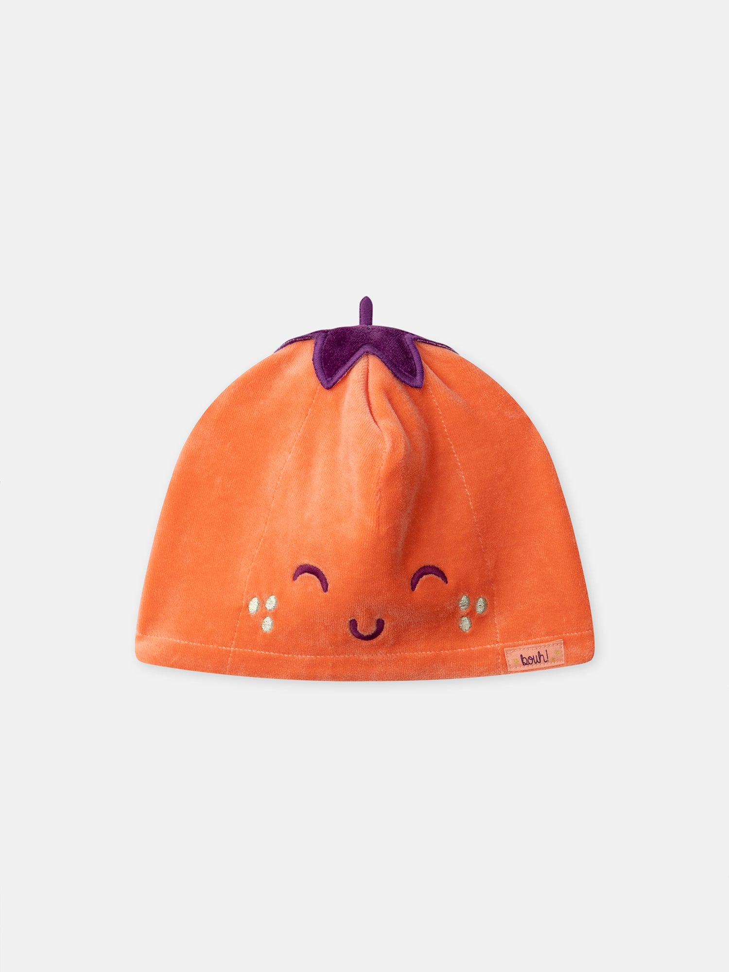 Sacco a pelo viola + Cappello di zucca Bambina