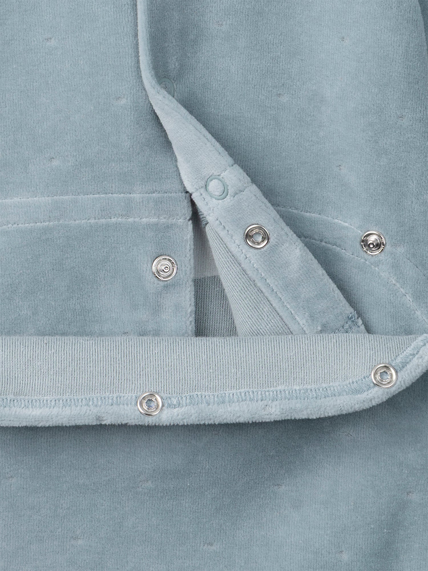 Tutina blu in velluto con ricami di gatti per bambine