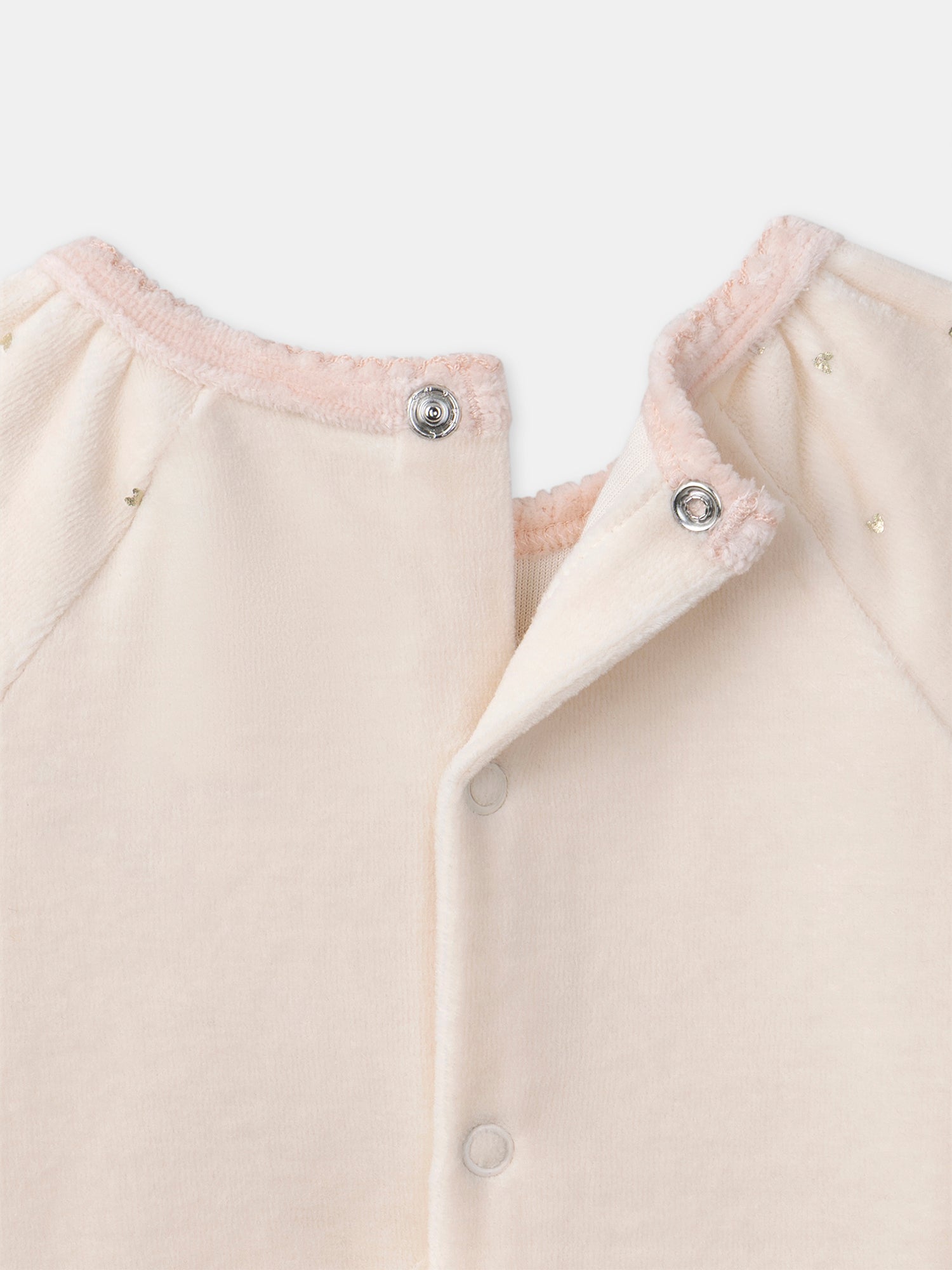 Sacco a pelo rosa faccia di gatto + peluche gatto bambina