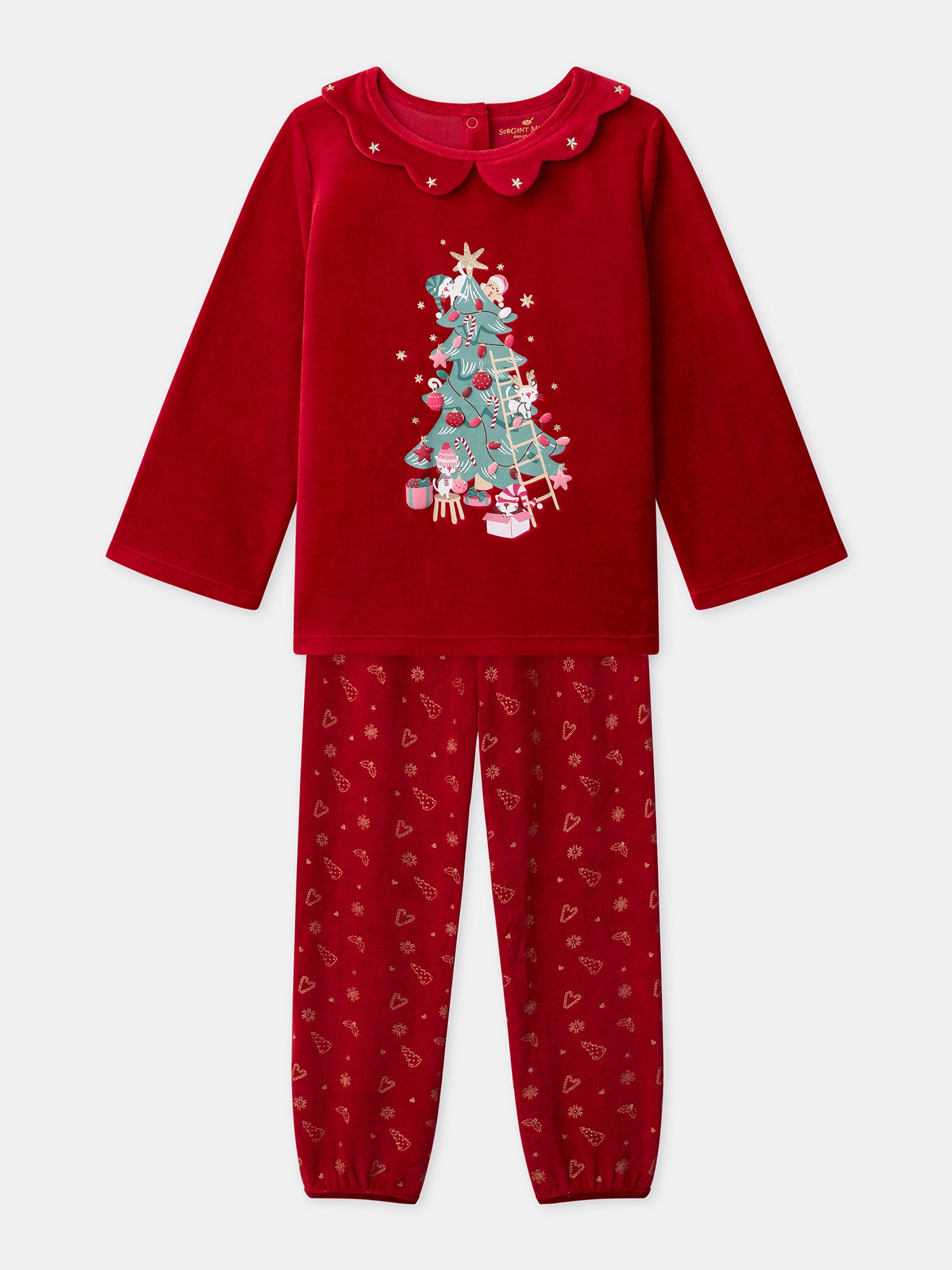 Major Grenouillere Noel Pyjama Bébé Pyjamas Noel Sergent Major