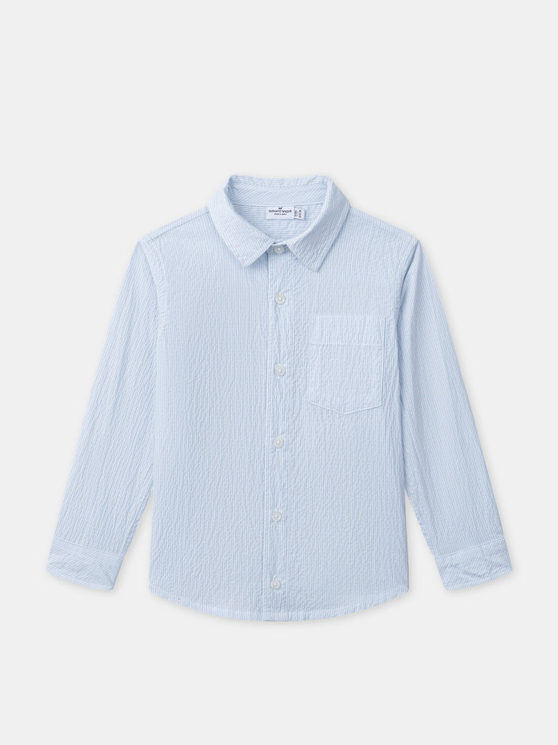 Camicia a Righe Blu per Bambino