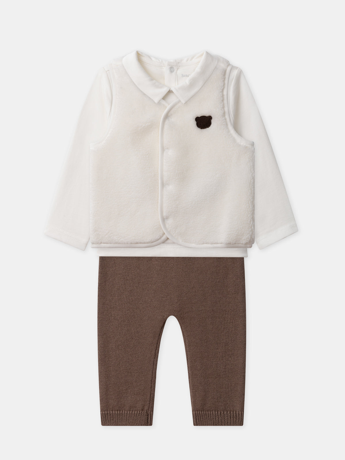 Set giacca + body maglietta + pantaloni Nascita Ragazzo