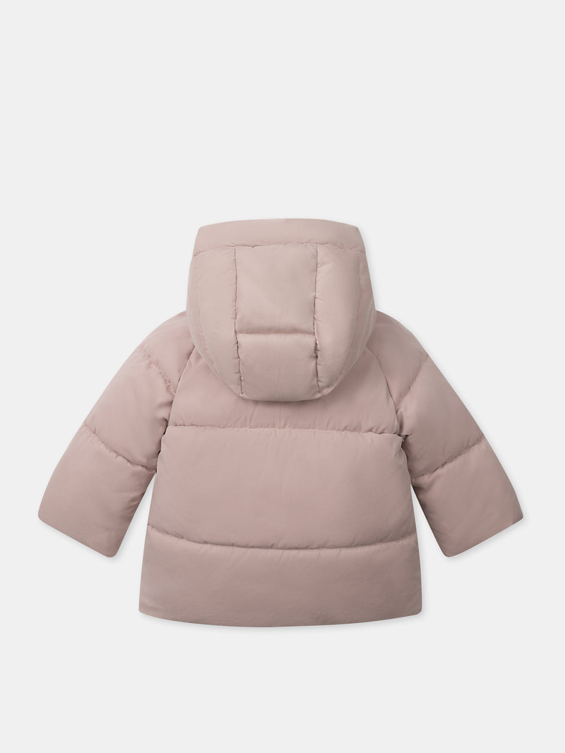 Giacca Imbottita Rosa Bambina