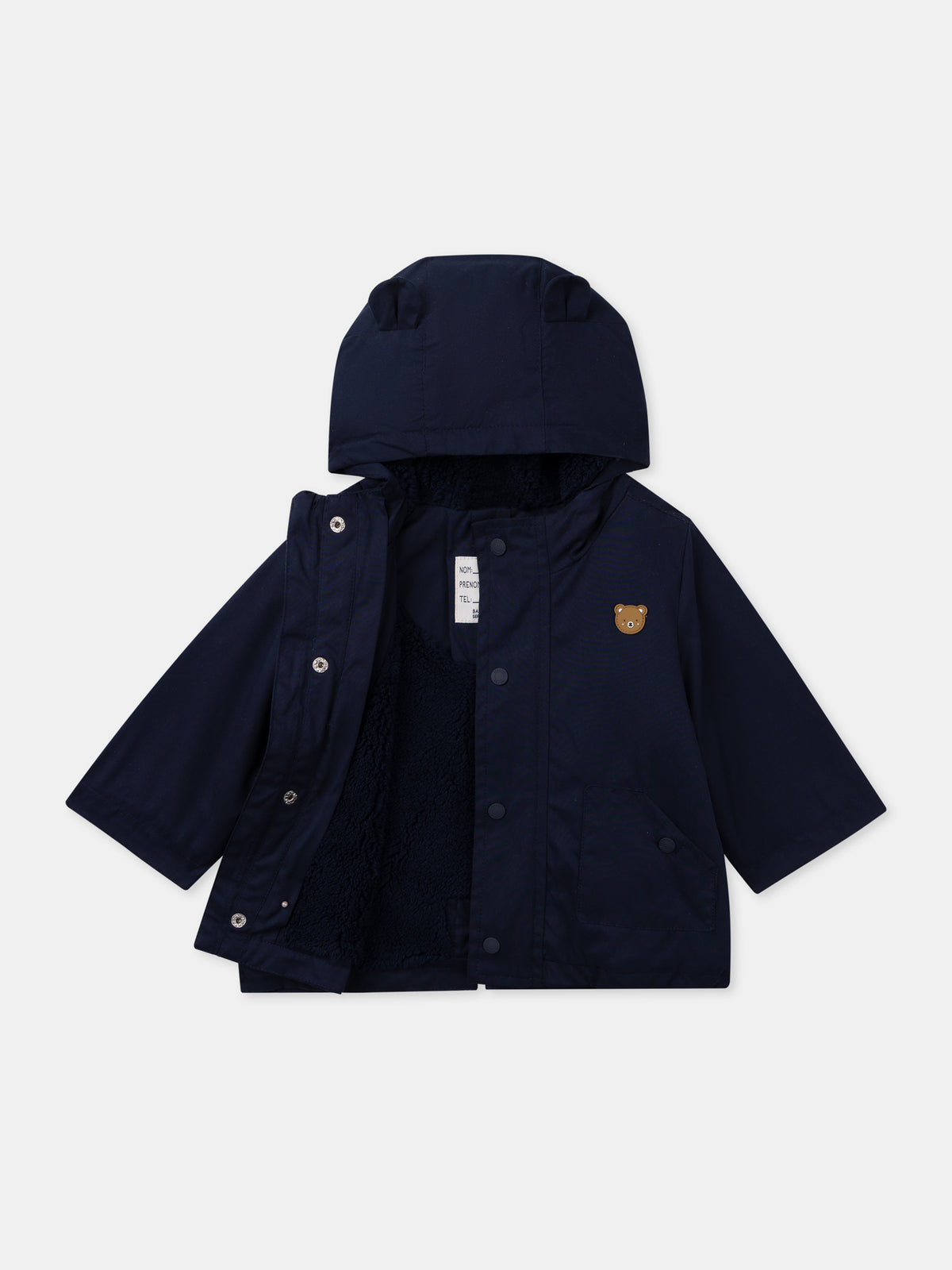 Parka 3 in 1 blu marino Bambino