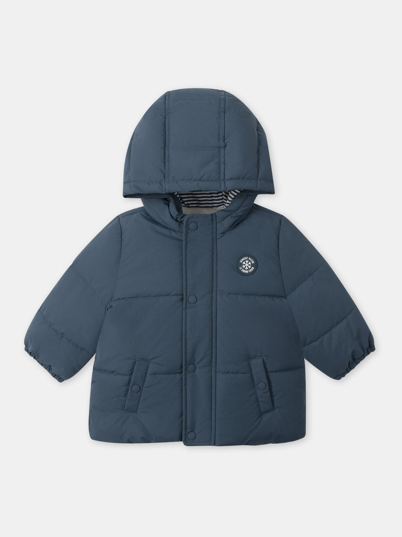 Giacca blu imbottita Baby Ragazzo