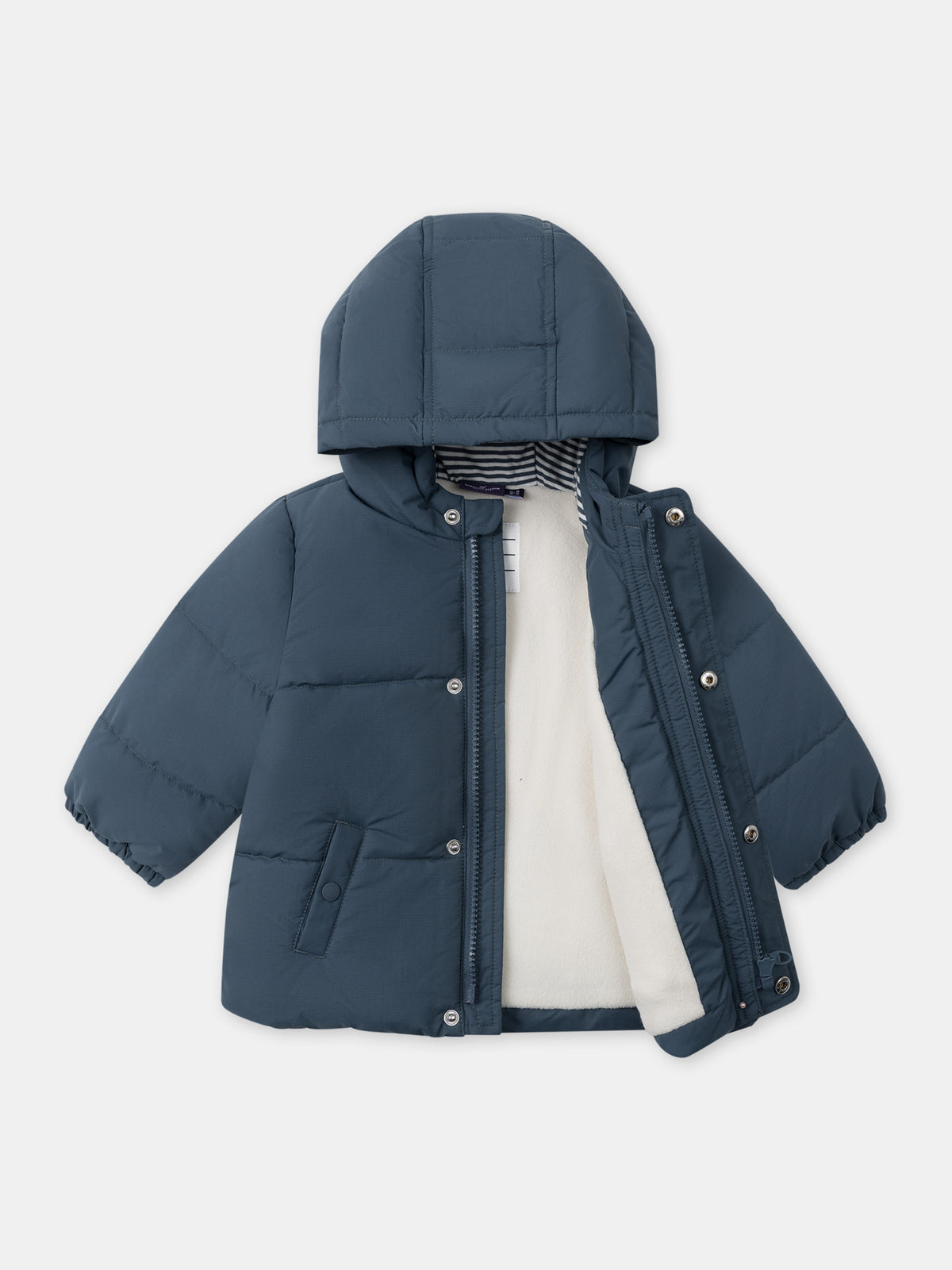 Giacca blu imbottita Baby Ragazzo
