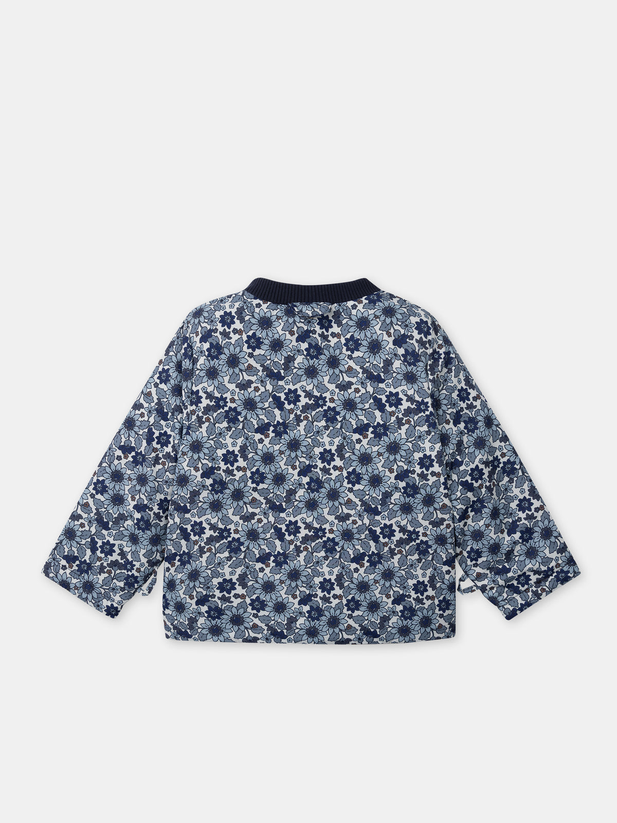 Parka 3 in 1 blu navy luccicante per ragazze