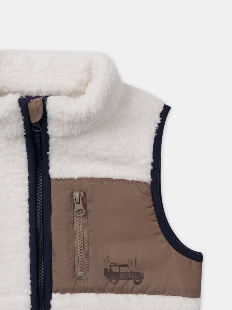 Parka 3 in 1 blu marino per Ragazzi