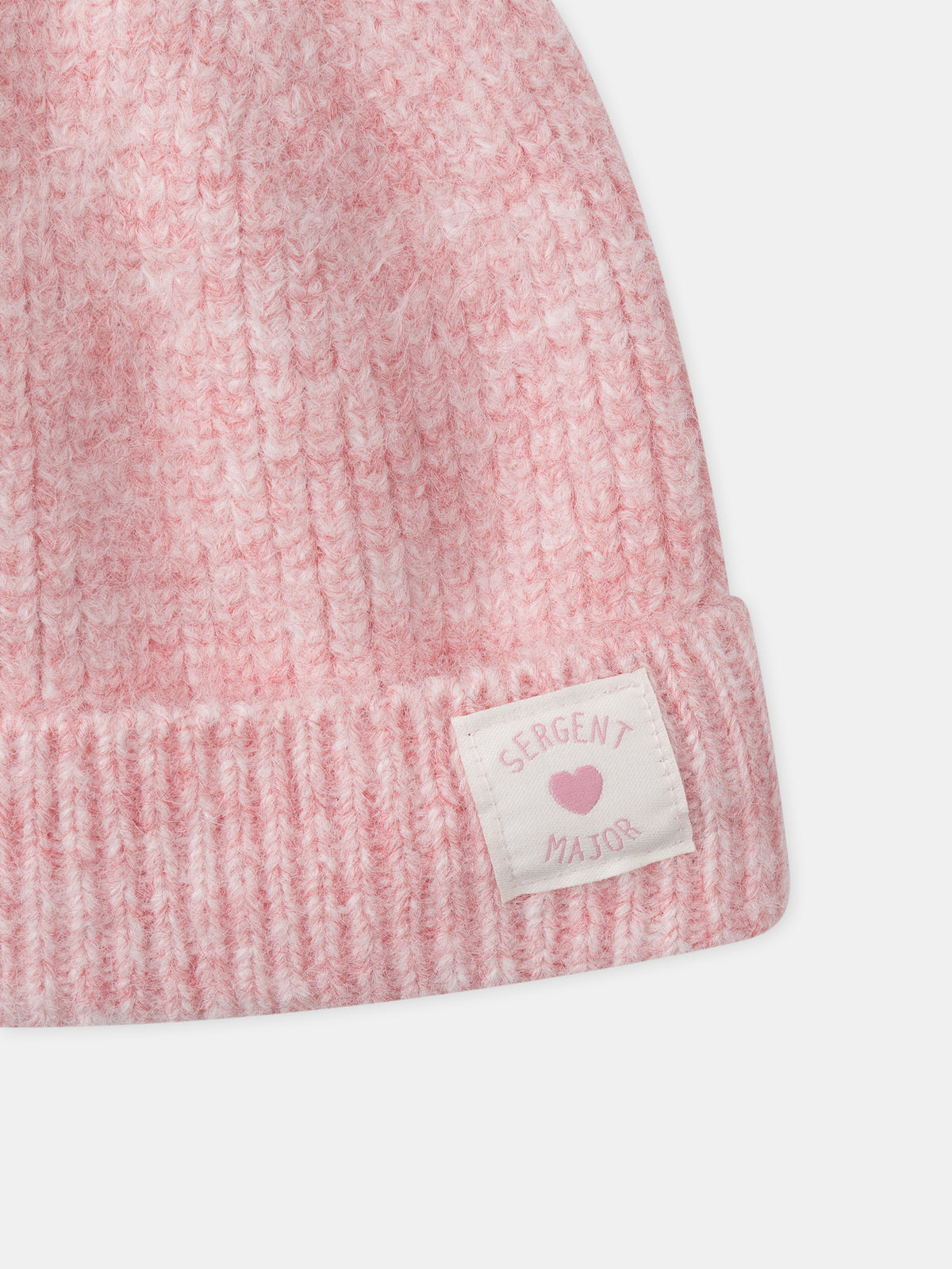Cappello con risvolto rosa per Ragazze