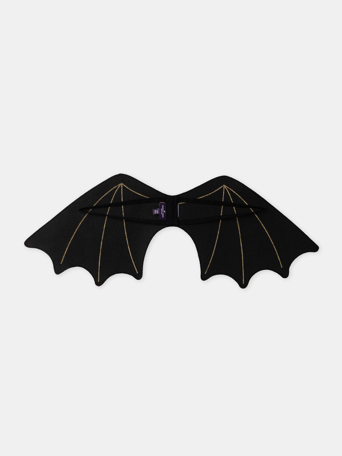 Pyjama d'Halloween noir + ailes de chauve-souris Garçon