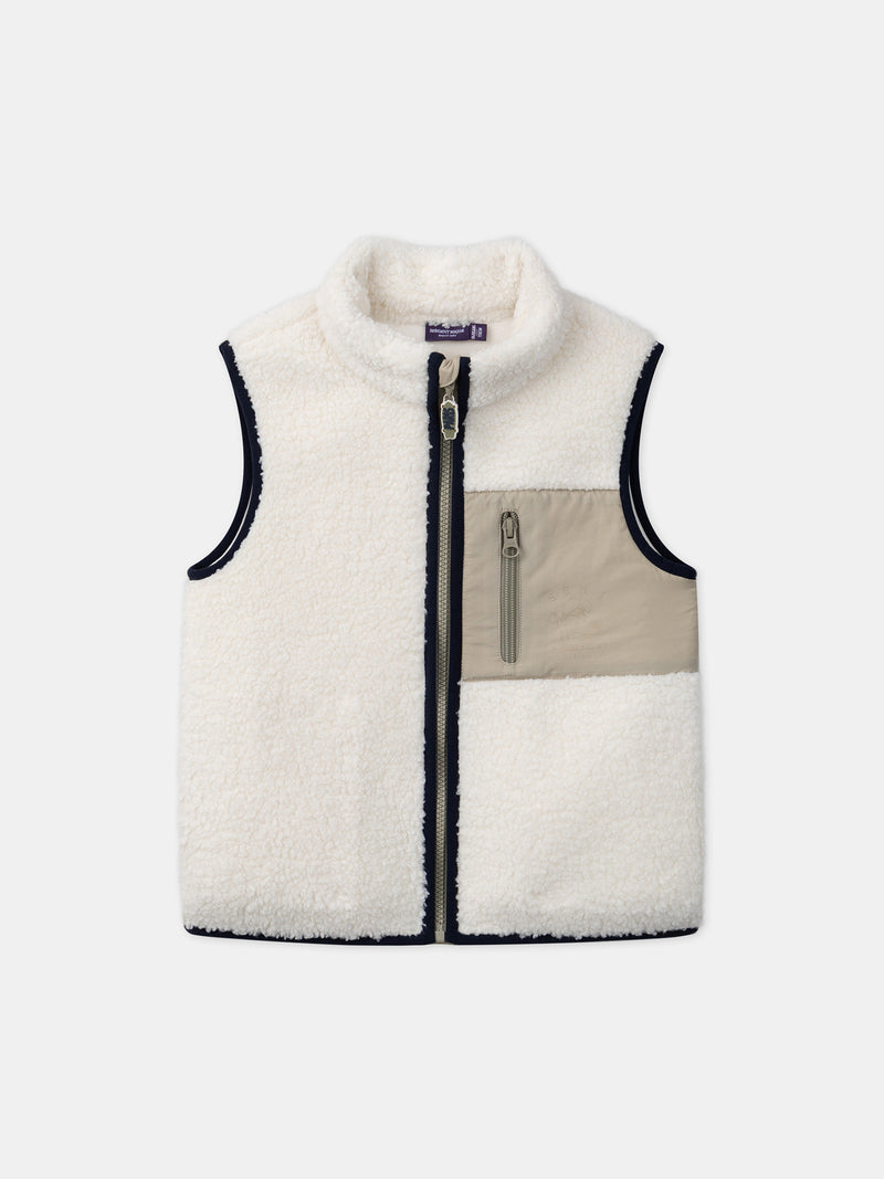 Gilet in pelliccia finta