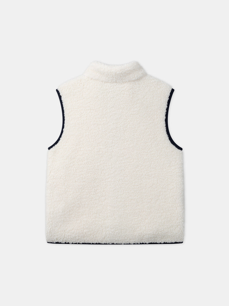 Gilet in pelliccia finta