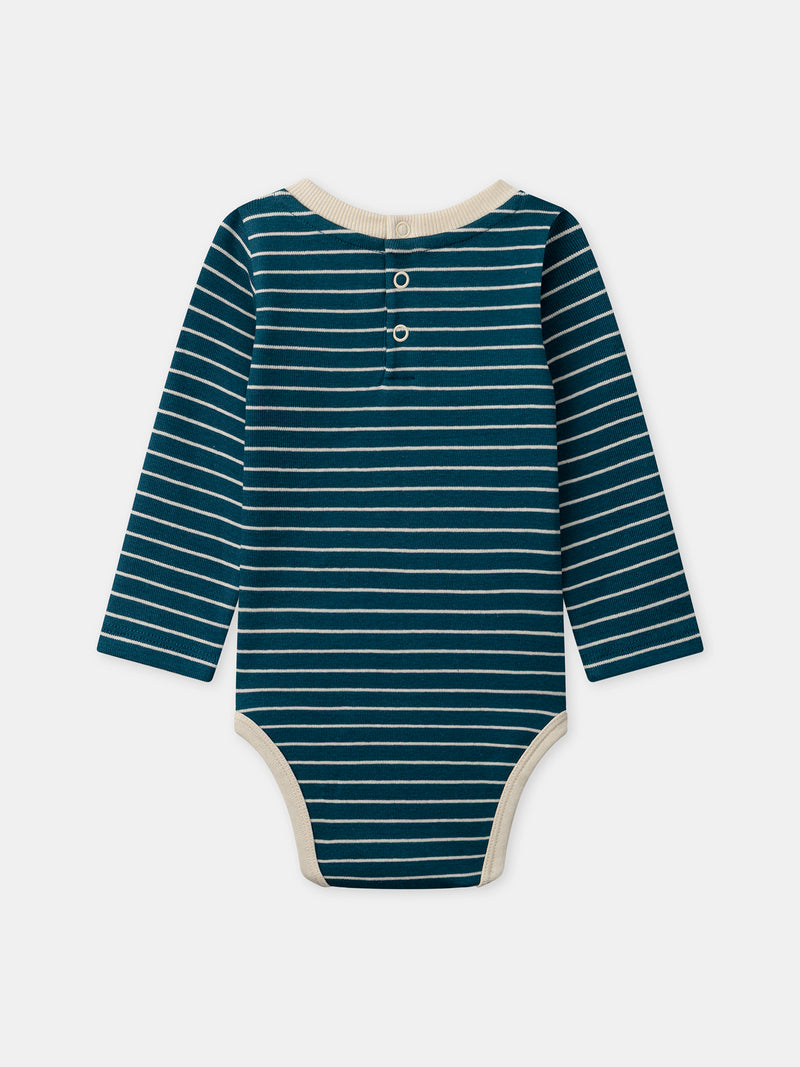 Body a righe blu per bambino