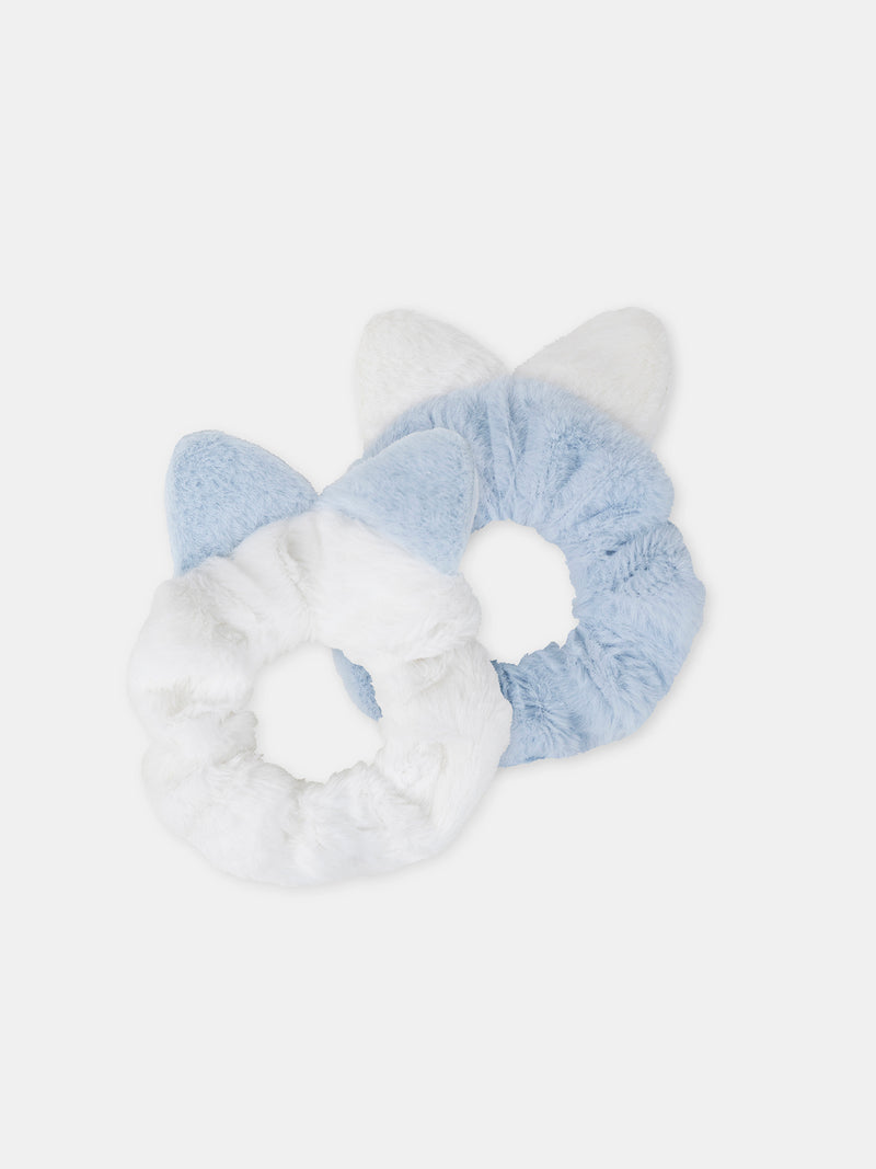 2 Elastici orecchie da gatto per ragazze