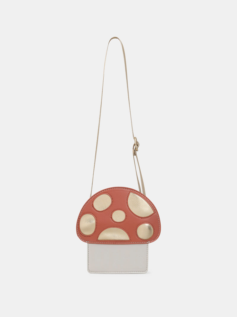 Borsa a tracolla tricolore fungo per ragazze