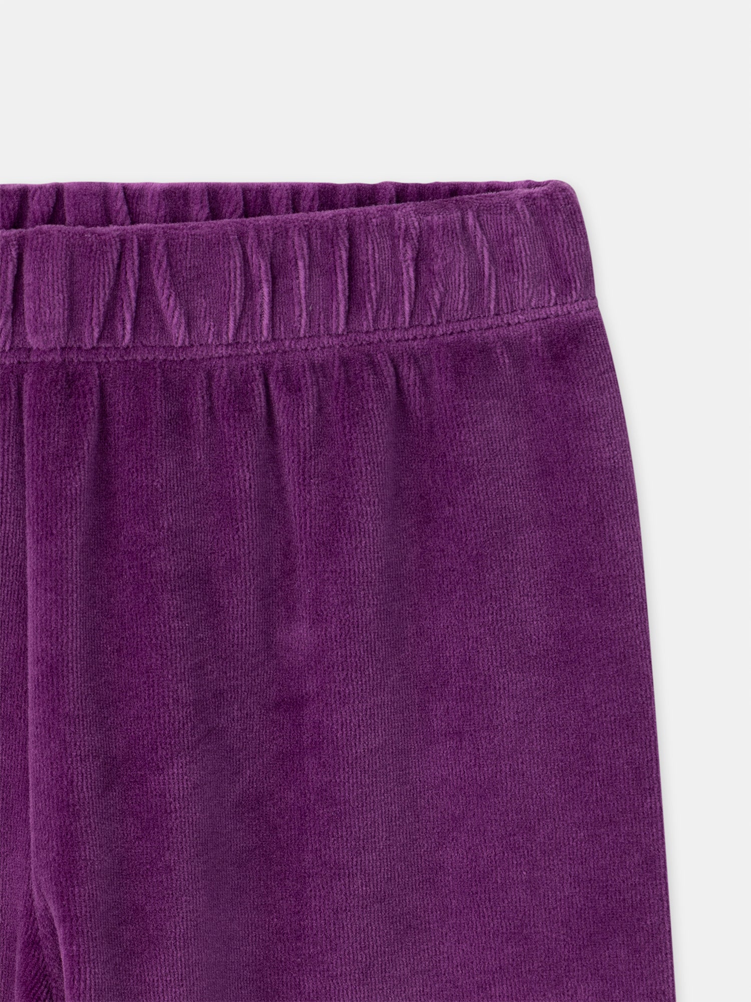 Pigiama viola in velluto + Cappa per Bambina