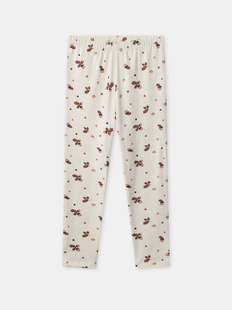 Camicia da notte rosa in velluto stampata con volpi e frange per ragazze