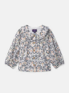 Tenue Bébé Fille : Fleurs & Cannelle - 2