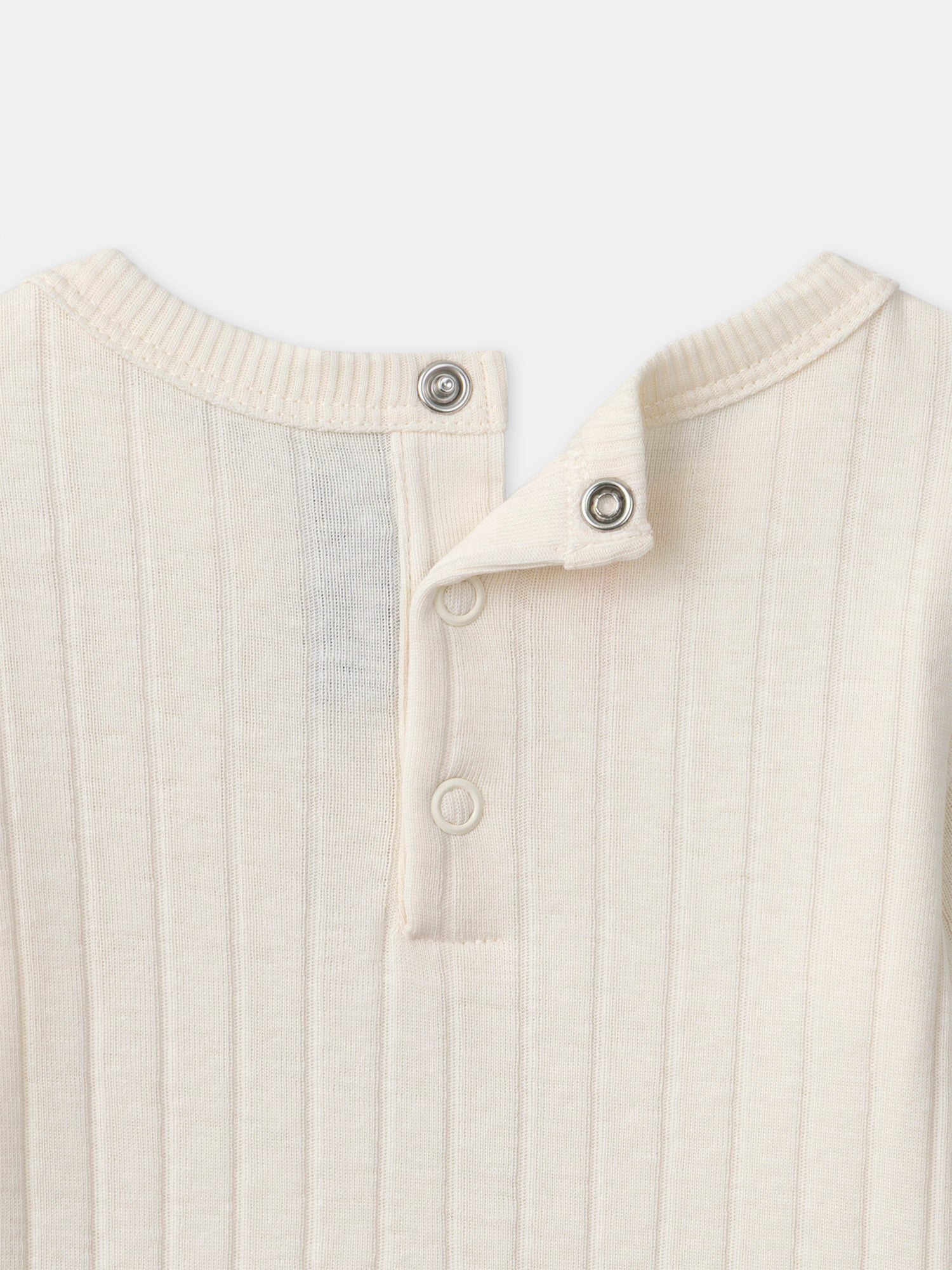 Body avorio stampato con orsetti per bambino