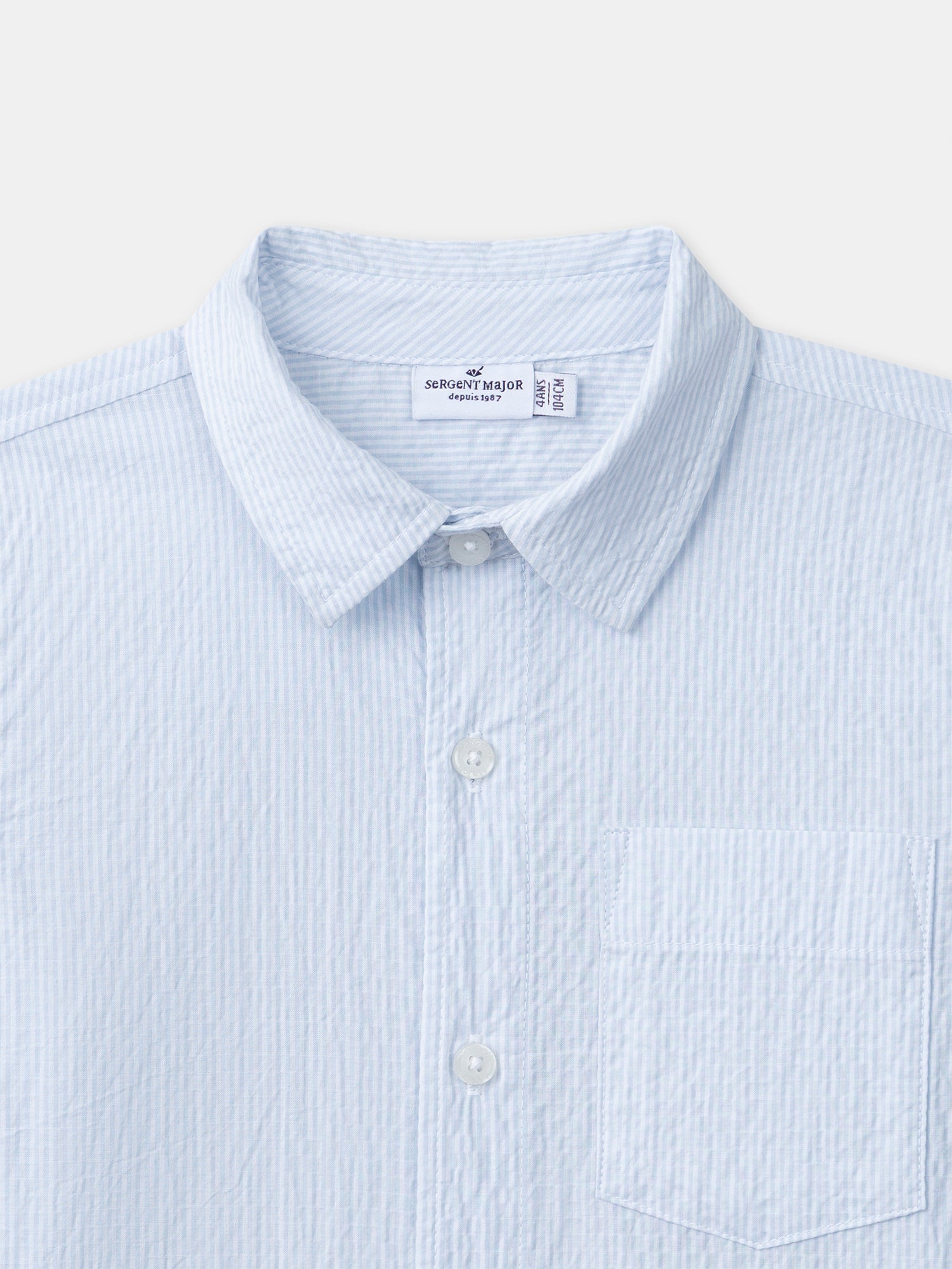 Camicia a Righe Blu per Bambino