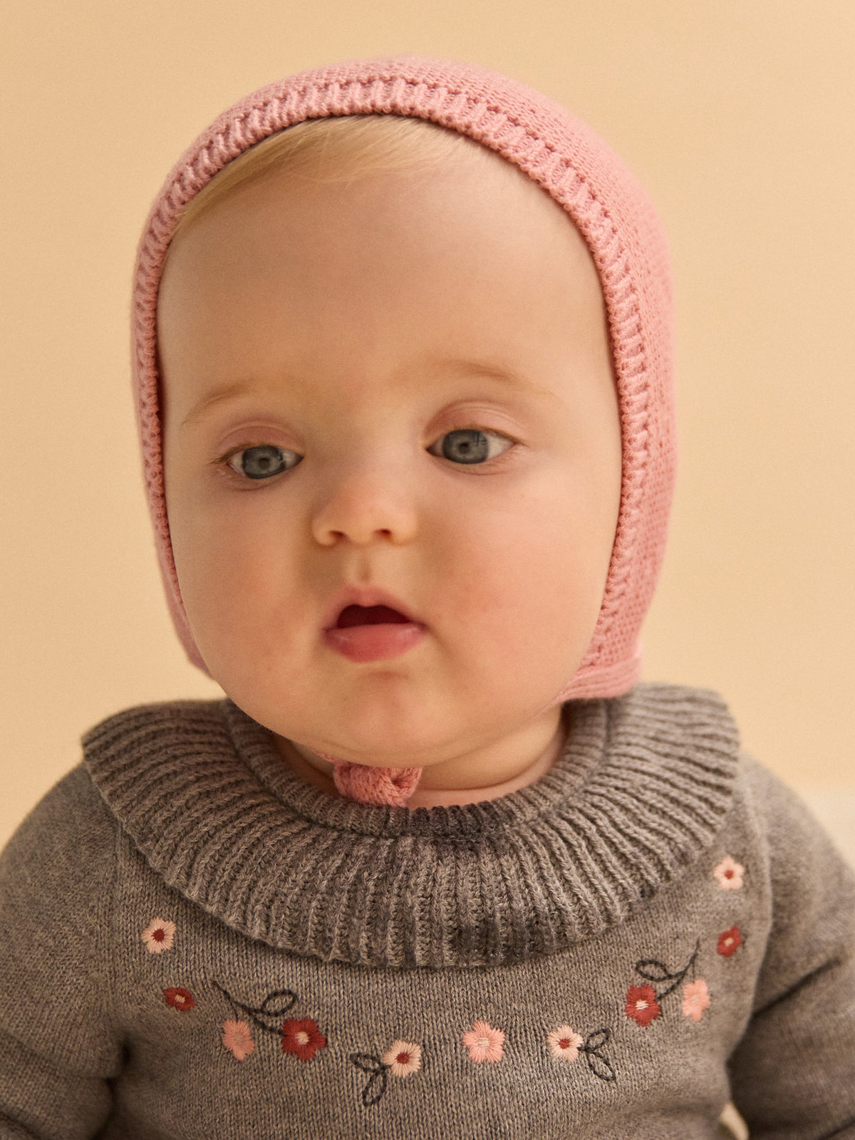 Cappello rosa per neonata