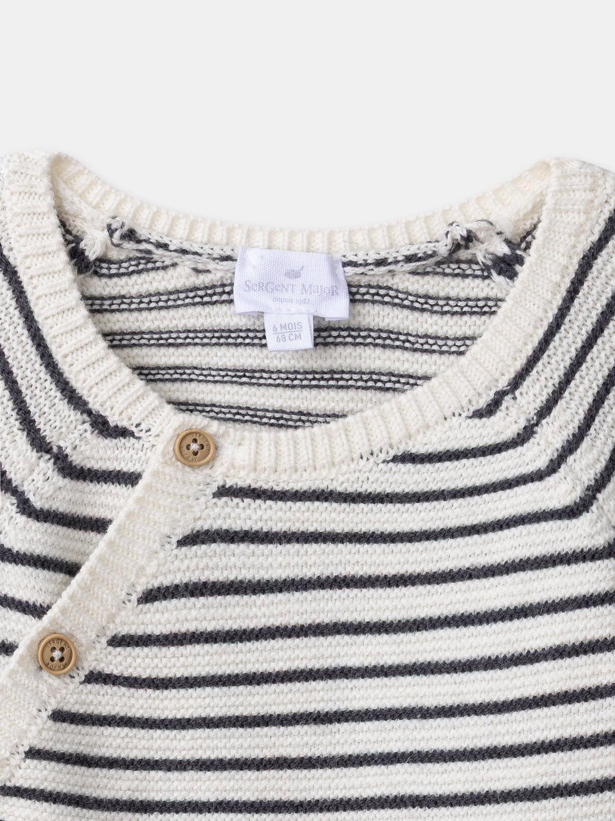 Set di maglieria con cardigan + pantaloni + calzini per nascita unisex