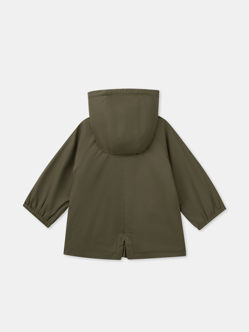 Parka 3 in 1 kaki Bambina