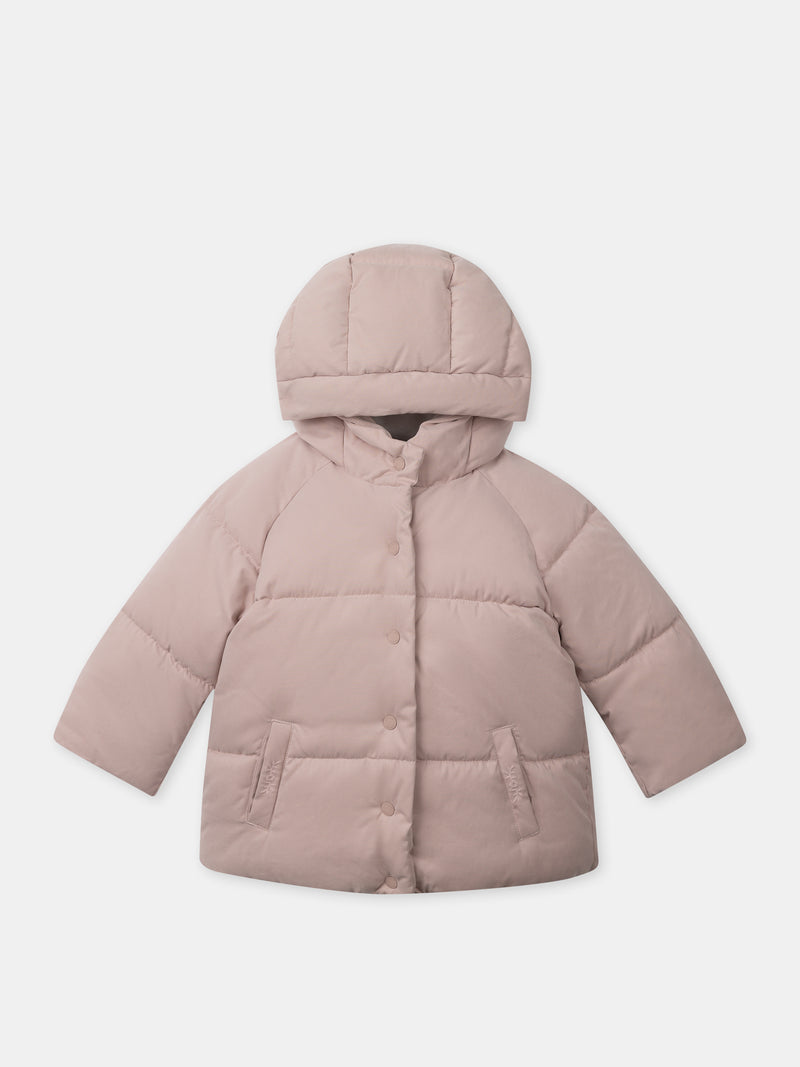 Giacca Imbottita Rosa Bambina