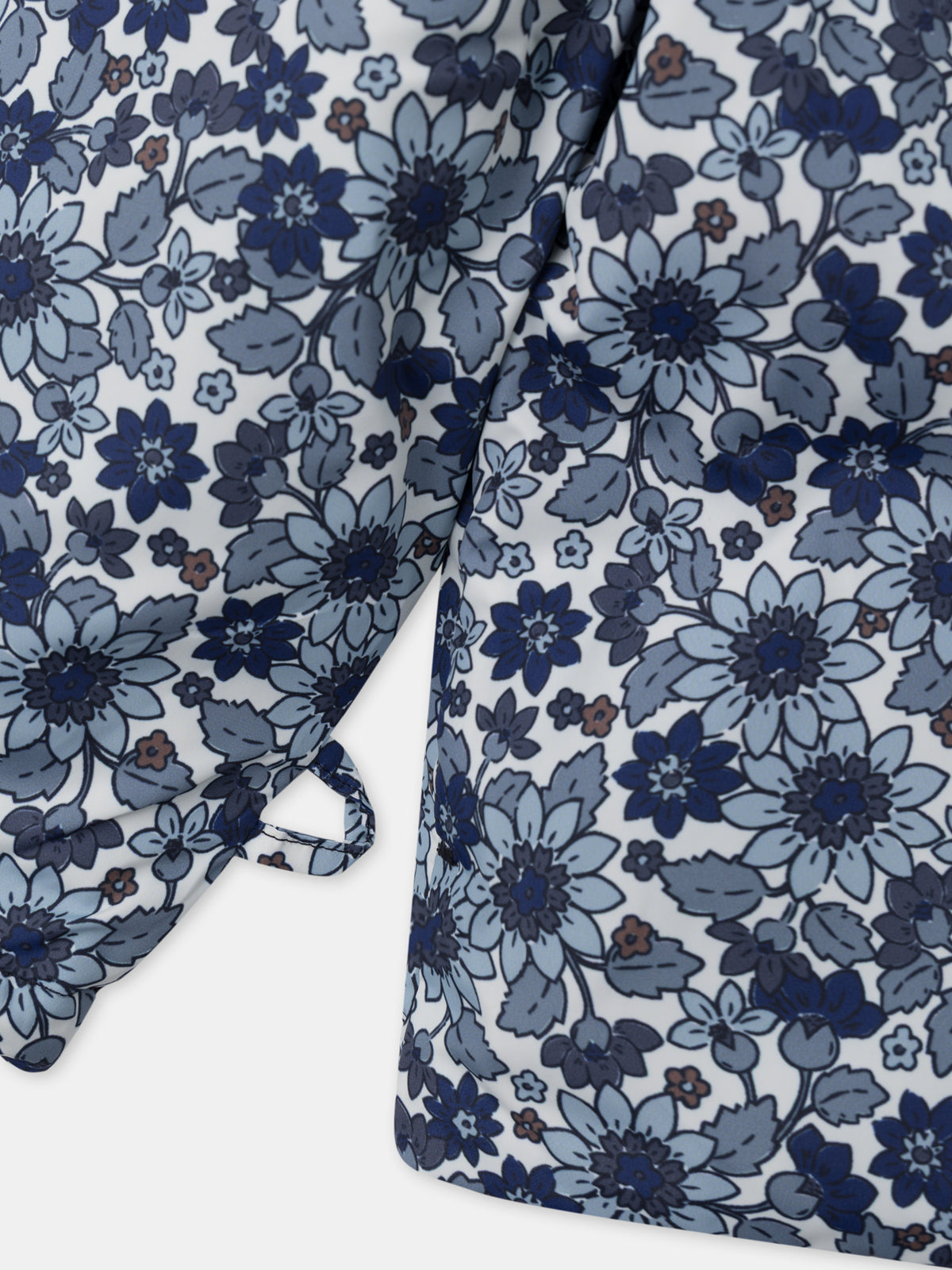 Parka 3 in 1 blu navy luccicante per ragazze