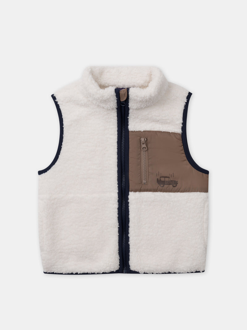 Parka 3 in 1 blu marino per Ragazzi
