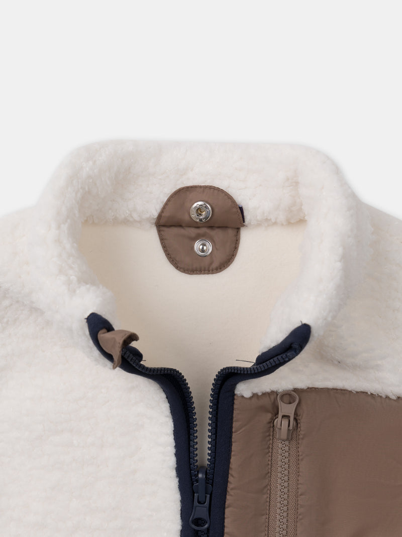 Parka 3 in 1 blu marino per Ragazzi
