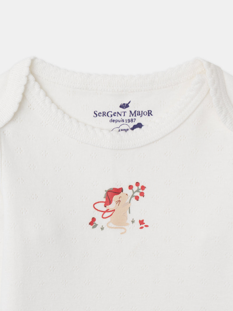 Lot de 3 bodies à manches longues Bébé Fille