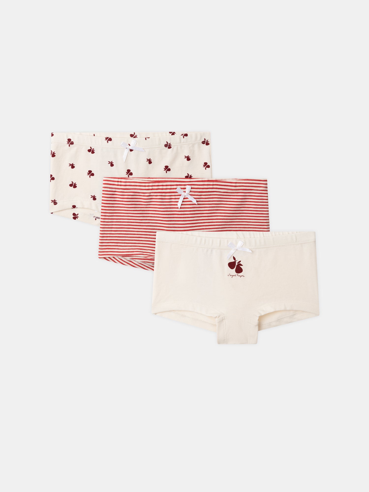 Set di 3 shorty per ragazze