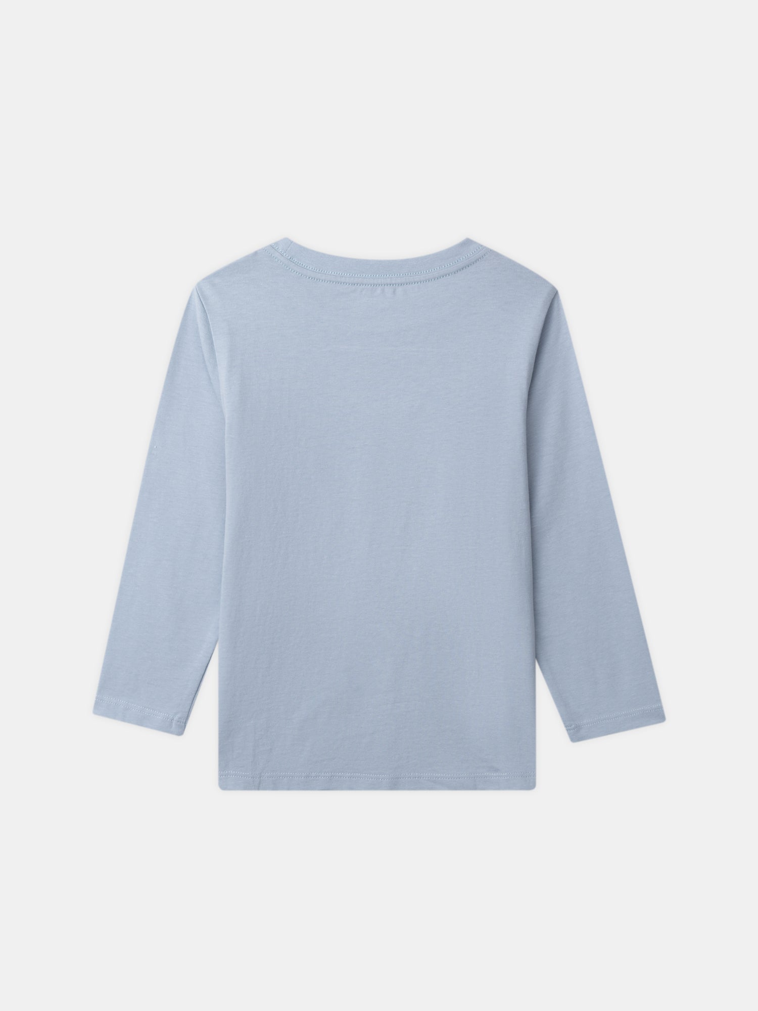 Pyjamas bleu ciel et marine imprimé griffon Garçon