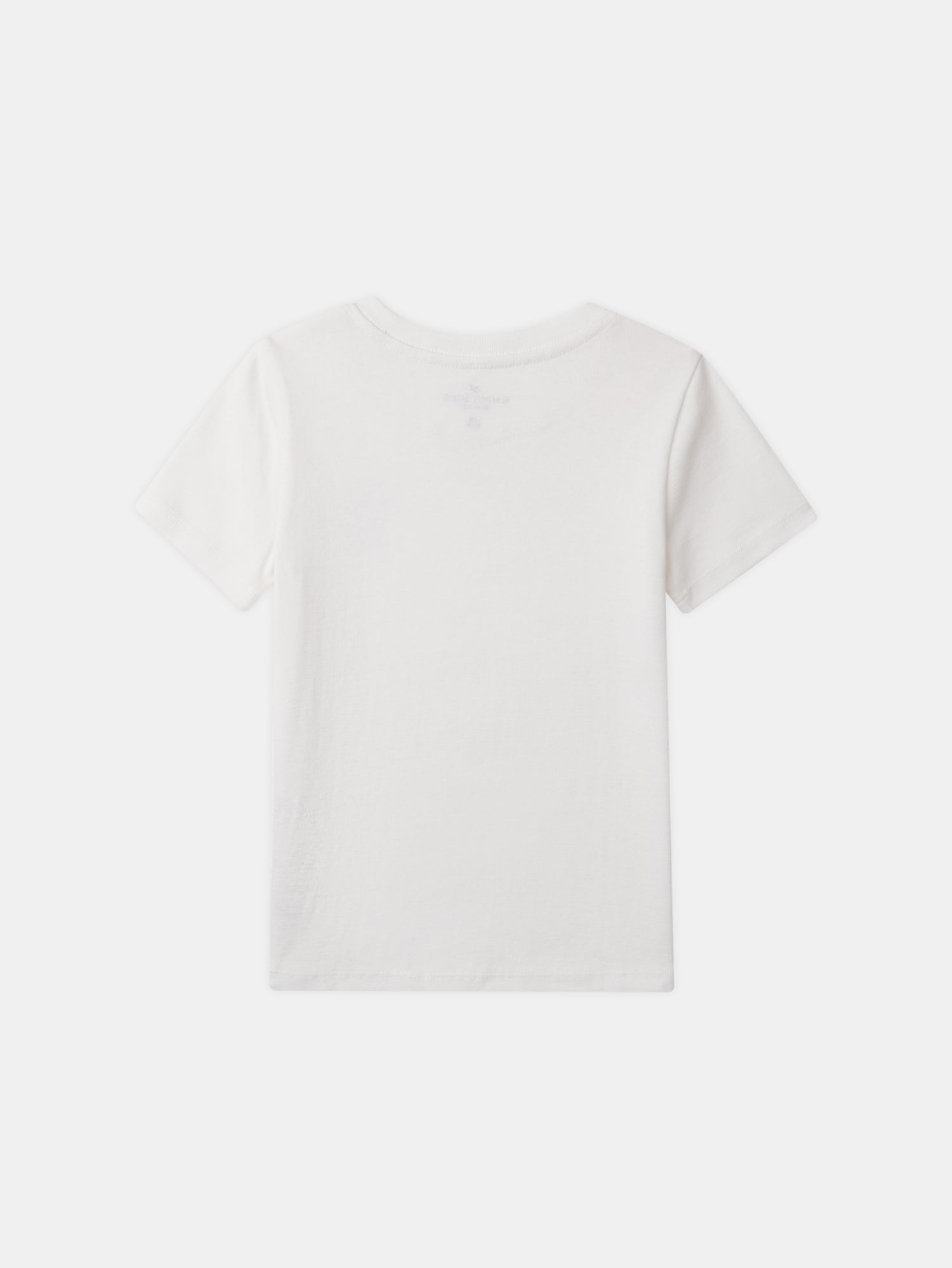 Set di 2 t-shirt ecru con stampa drago o a righe blu per ragazzi