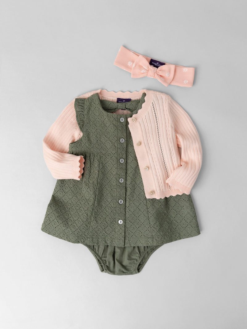 Tenue Bébé Fille : Éveil Tropical - 1