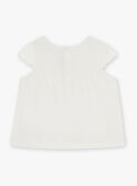T-shirt in jersey con ricami a fiori FALESLI / 23E1BFC1TEE001