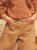 Pantaloni ampi con ricami  LIPAETTE / 24H2PFK2PAN803