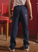 Navy COMFORT PANTS MOBOAGE / 25E3PGJ1CFP070