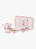 Set da tè "Mon adorable dinette" con stampa a fiori SMATI0035DINETT / 23J7GF31RPS099